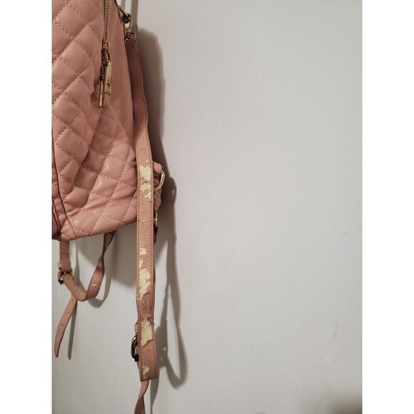 Bebe Purse Medium Backpack Pink Gold - Picture 6 of 8
